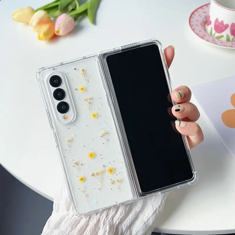 Shattered Phone Case Folding Screen Anti-drop Cover