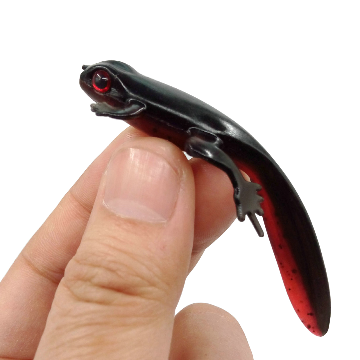 Title 4, Two-Color 8cm Frog Tadpole Lure