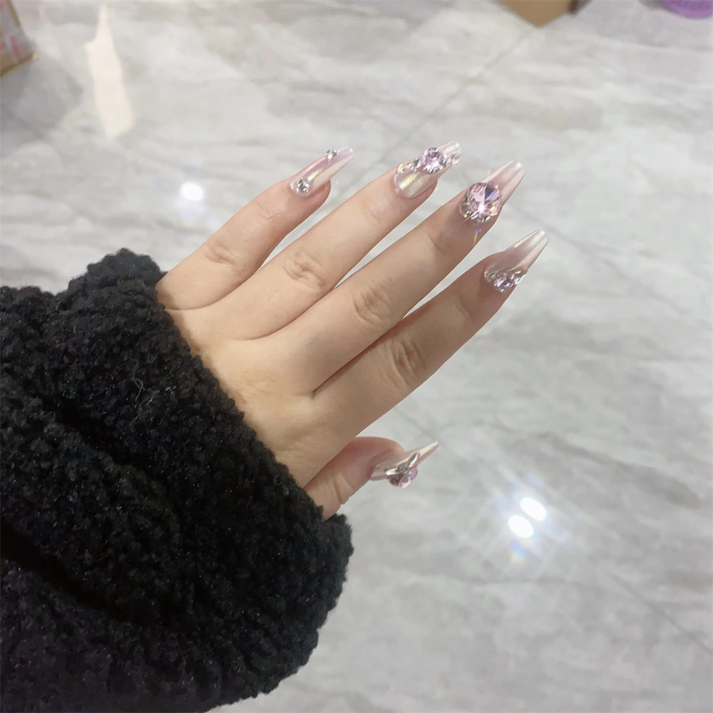 False Nail Stickers Can Be Used As Princess Heap Diamonds