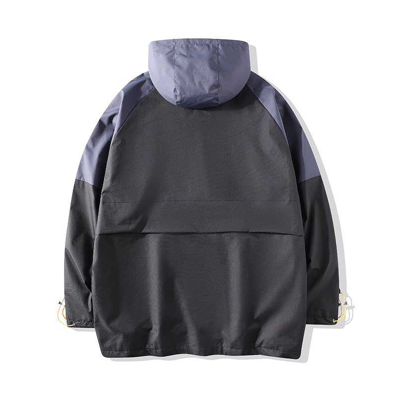 Harbor Style Jacket Baseball Uniform Handsome Men's Wear