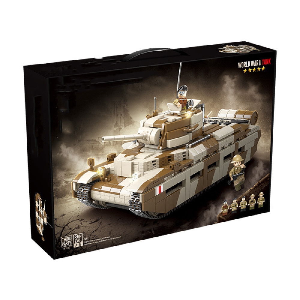 Title 2, Building Blocks Mathilda MKII Infantry Tank Mod...