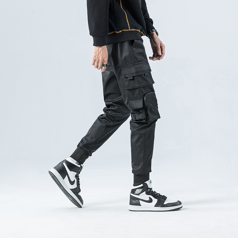 Title 3, Multi-pocket Drawstring Pants Men