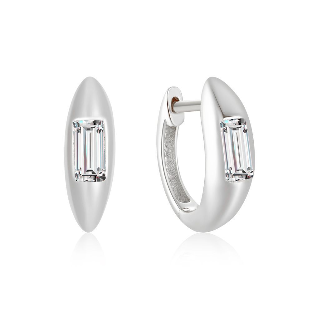 Title 10, S925 Sterling Zilver Creatieve Vierkante Diaman...