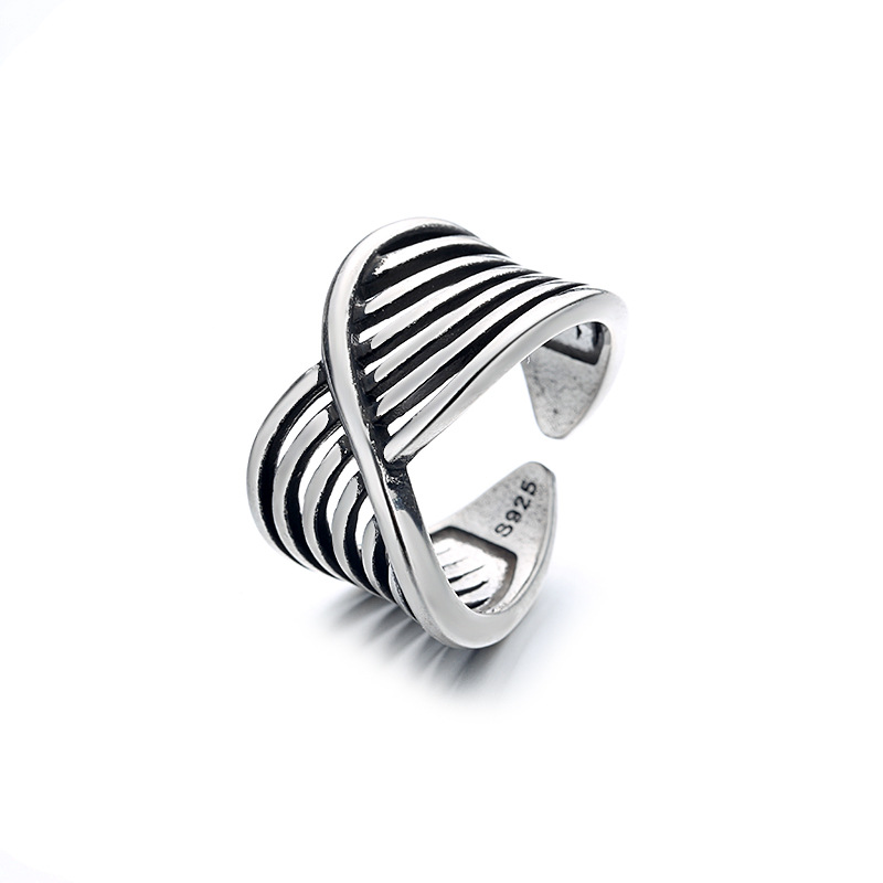 Multi-layer Wave Pattern Cross Ring
