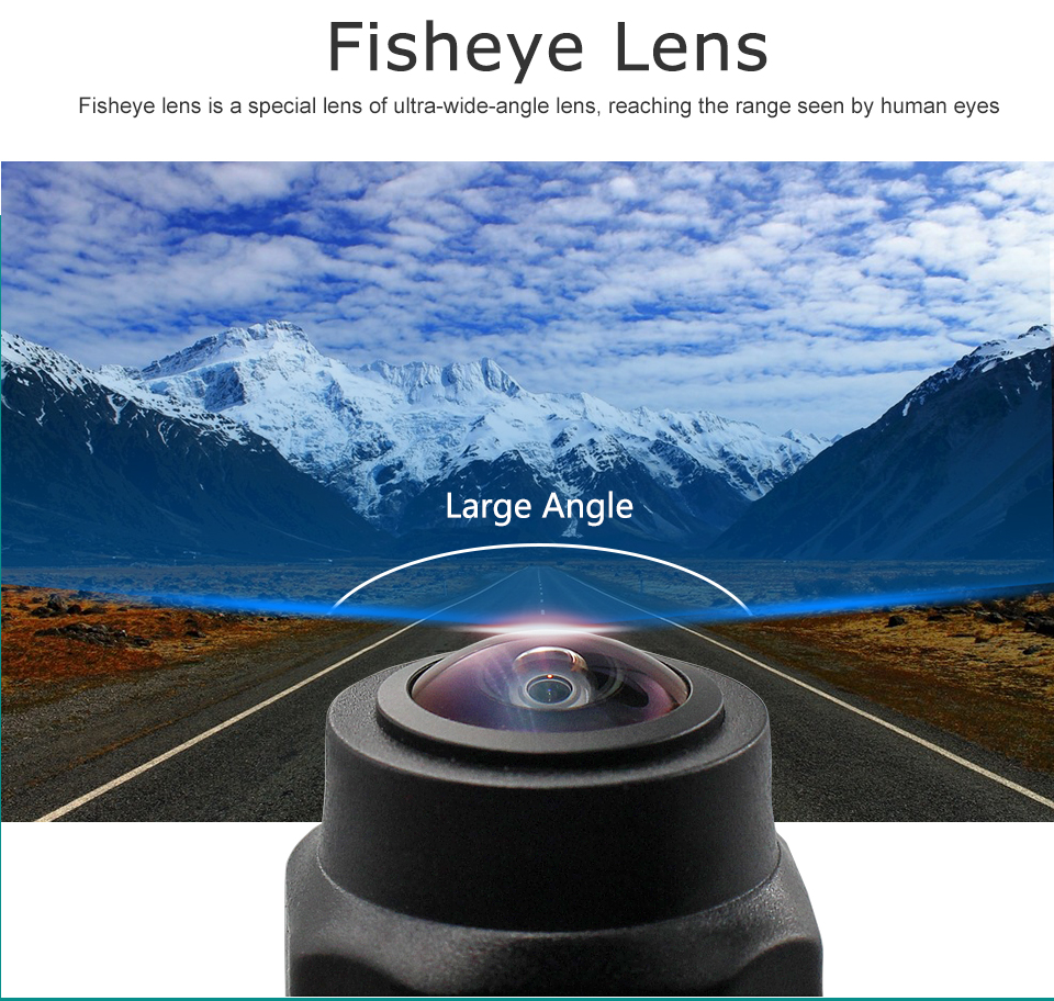 Car Rear View Wide Angle Non Light Night Vision Camera - Image 2