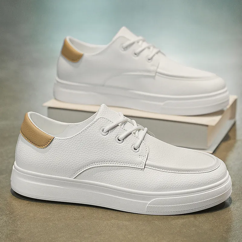 Men's Trendy Brand Loafers, Breathable Skate Shoes