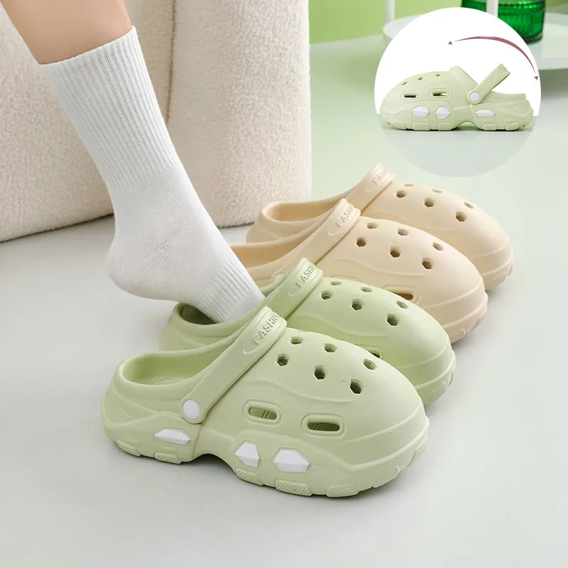 Clogs Shoes Summer Thick Bottom Sandals Outdoor Garden