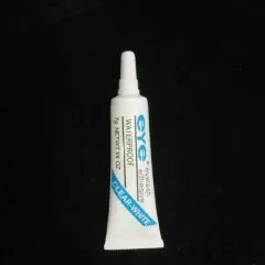 Dual-purpose Transparent Colorless False Eyelashes Glue - White - View 1