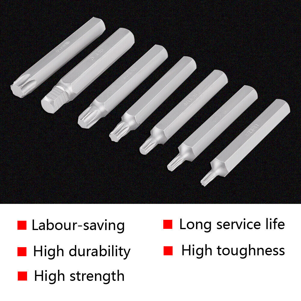 40 X Allen Key Torx Hex Star Spline Socket Bit Set Drive Car Repair Tool 1 2 3 8 — image 12