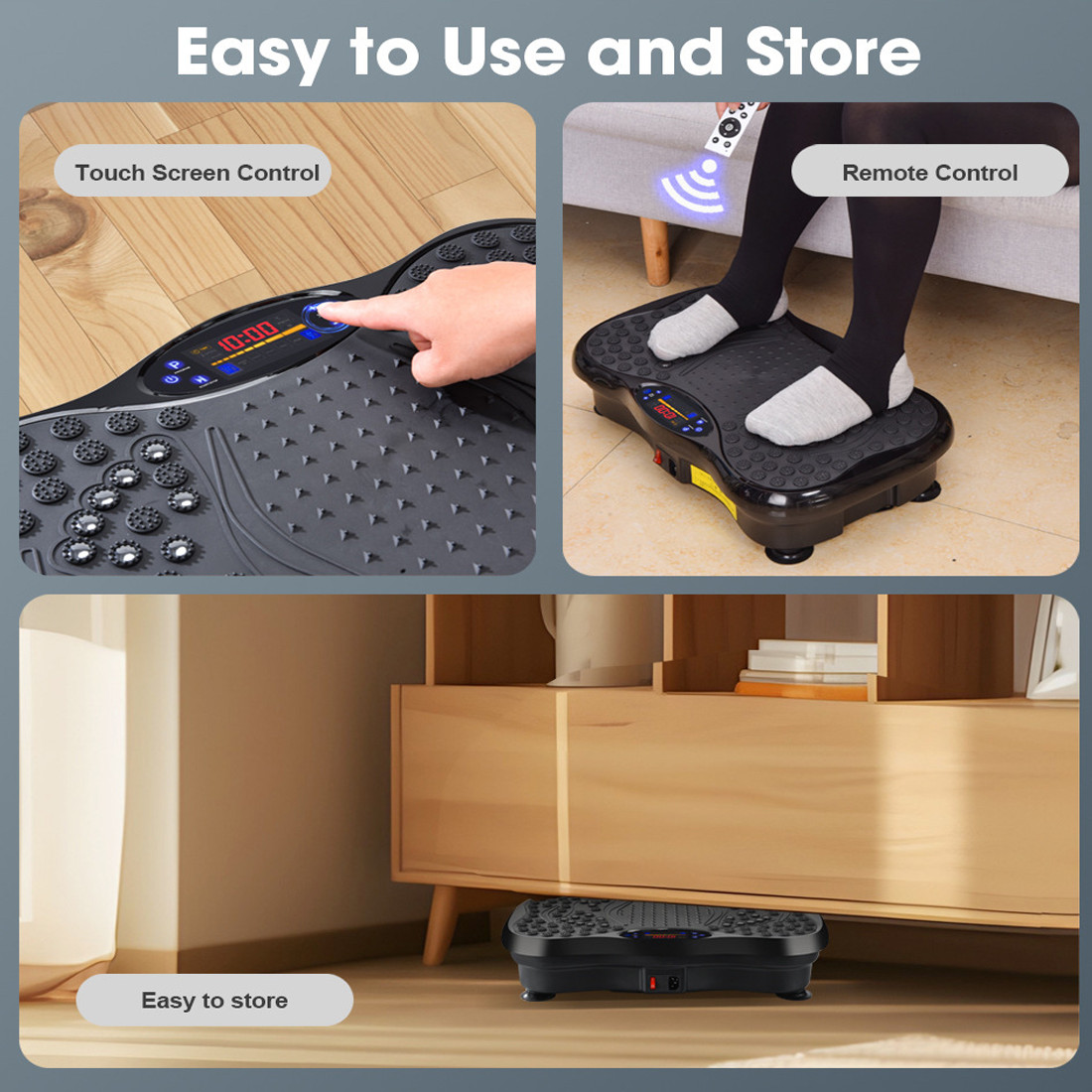 Vibration Plate Exercise Machine Home Workout Equipment