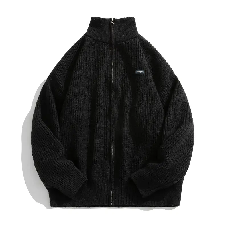 Men's Japanese Lazy Knit Sweater Jacket