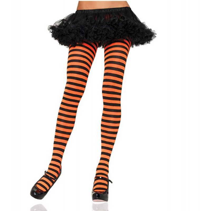 Orange and black striped rompe