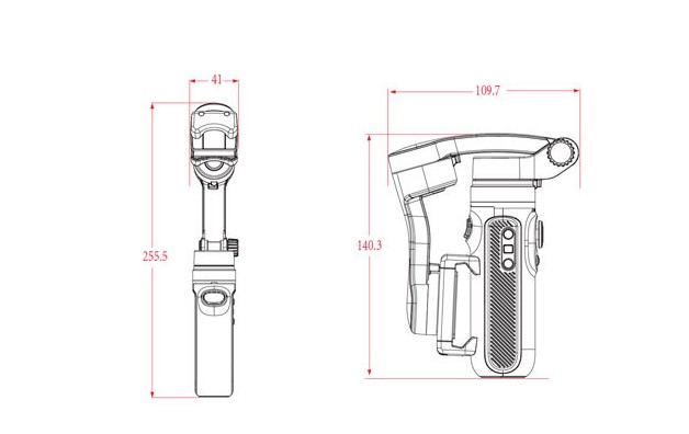 Mobile Phone Handheld Bluetooth Stabilizer Three-axis Anti-shaking Head Stabilizer - Image 5