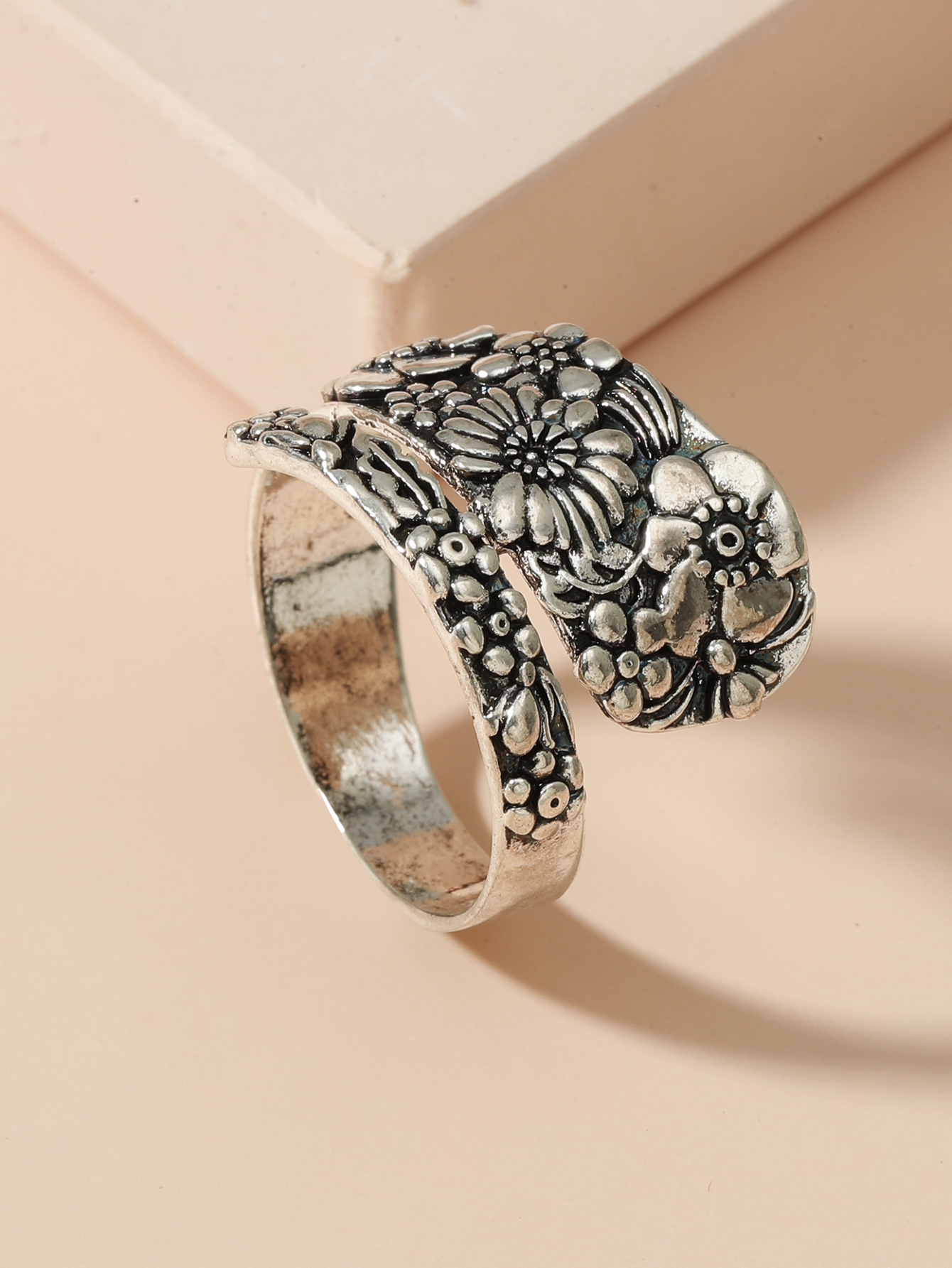 Personalized Solid Color Dual-use Short Ring