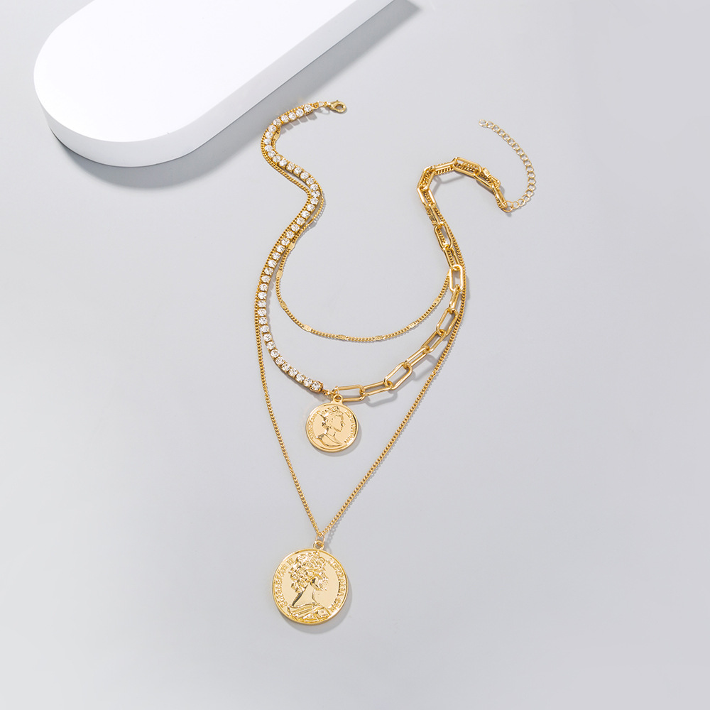 Rhinestone Catch Chain Stitching Lattice Chain