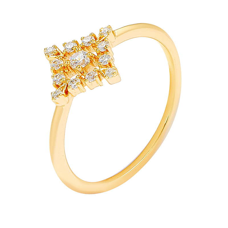 Japanese Art Retro Diamond Ring
