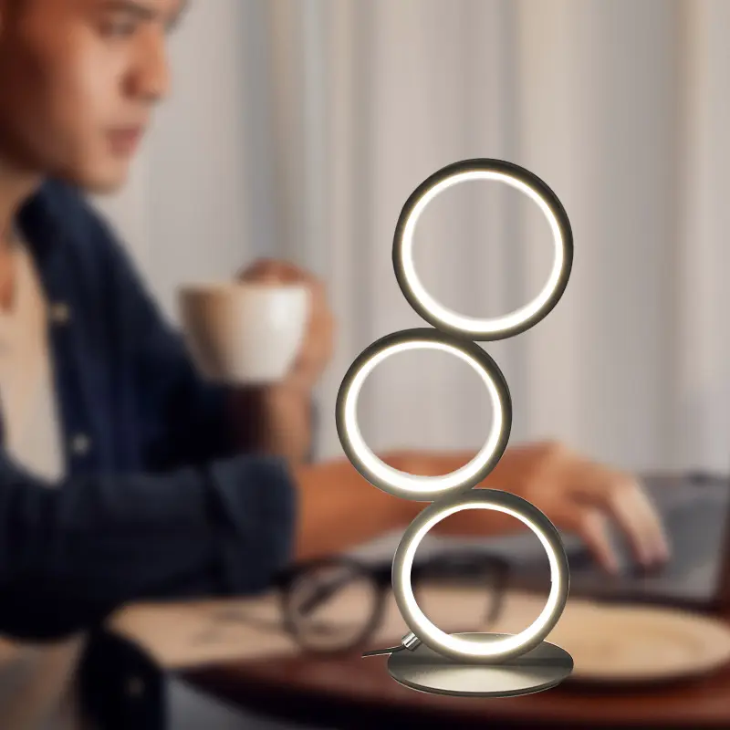 Circle Personality Three-tone Light LED Eye Protection