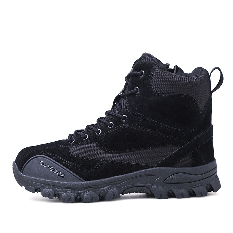 Title 2, High-top hiking shoes men