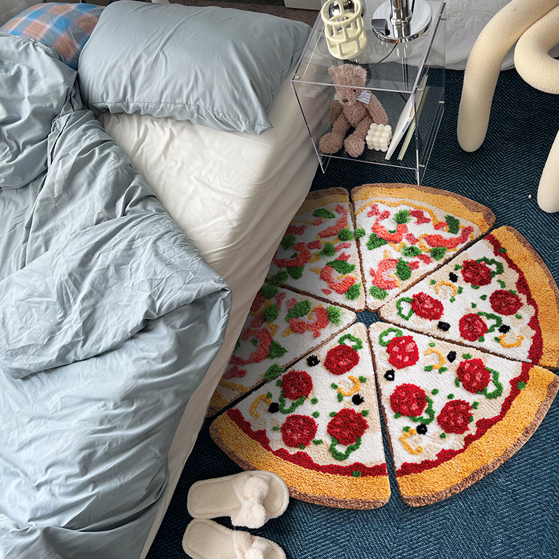 7e33764c ffc3 497a a6ab 950406729d63 - Funny Pizza Plush Carpet Bedroom Absorbs Water