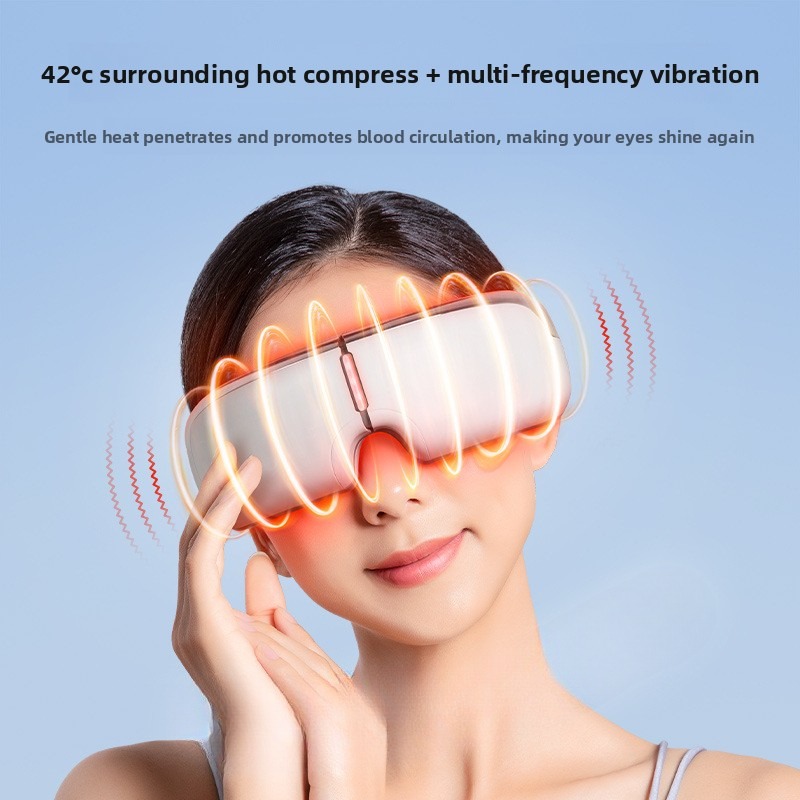 Eye Massager, Eye Therapy Device, Hot Compress Massage Mask For Eye Strain, Cross-Border Eye Care Instrument — view 6