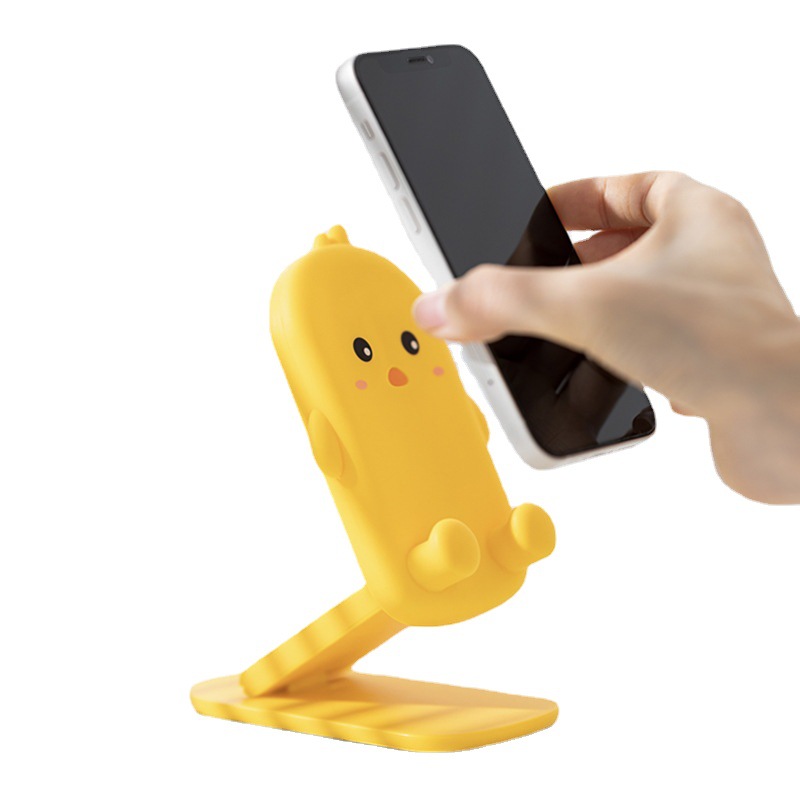 Folding Cute Retractable Mobile Phone Bracket - Image 3