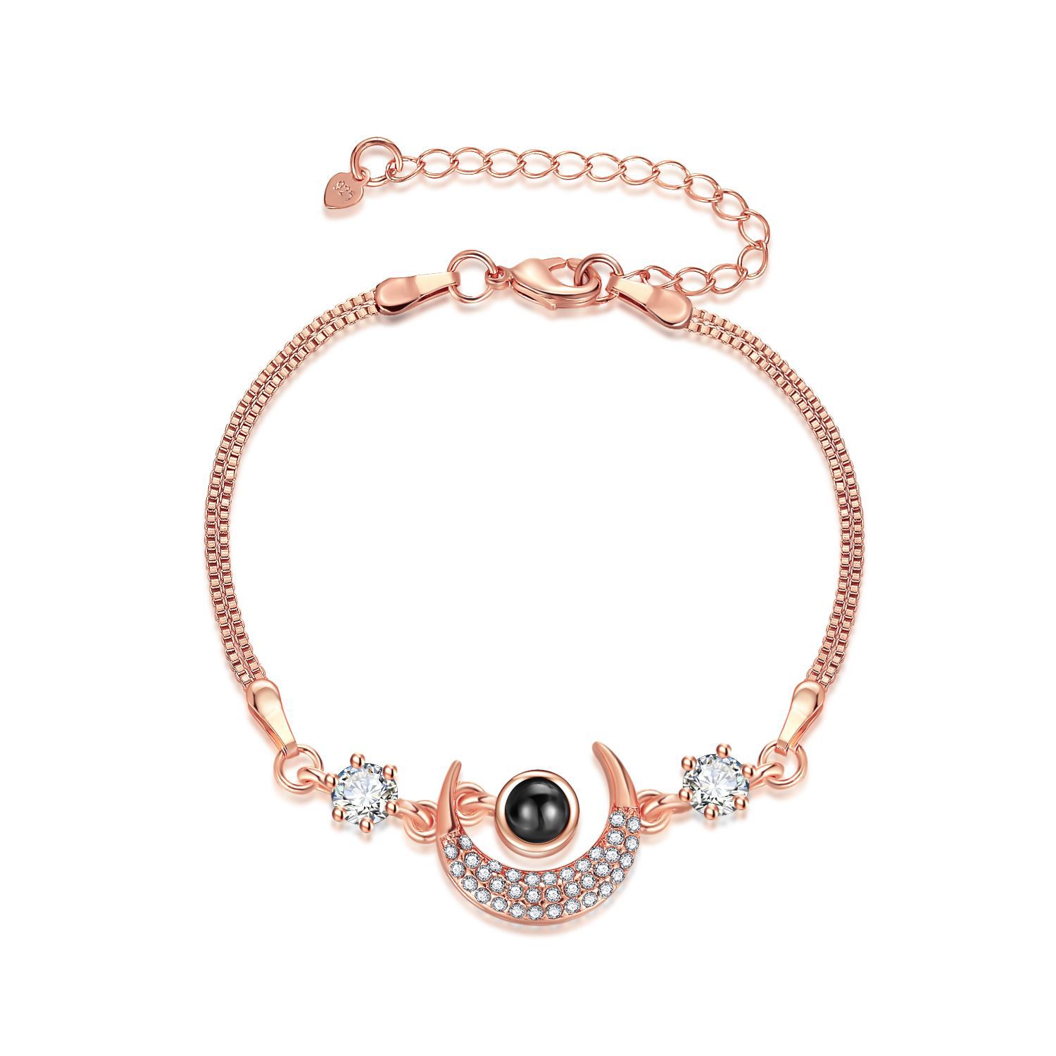 Girlfriends Girlfriend's Star And Moon Temperament Projection Bracelet