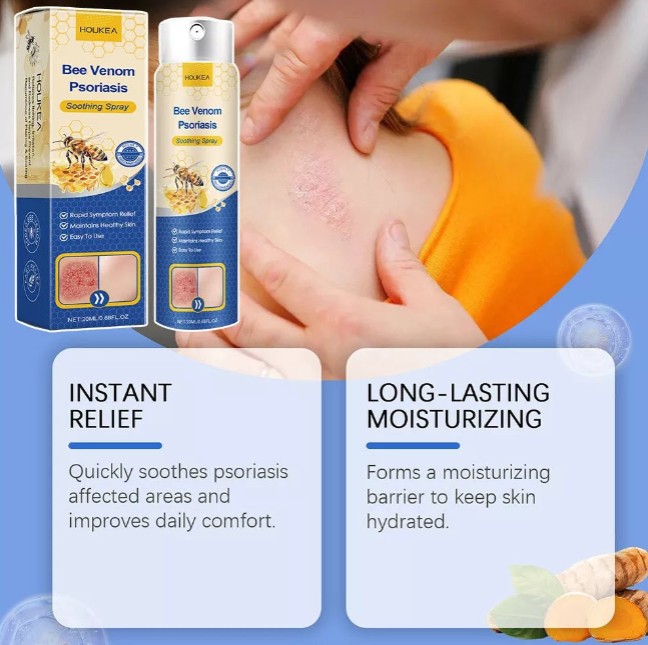 HOUKEA - Bee Venom Psoriasis Soothing Spray 5