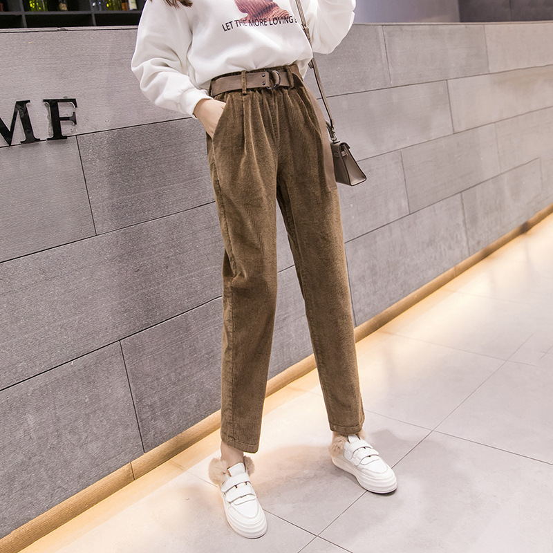 Title 2, Elastic waist casual pants, comfortable and ver...