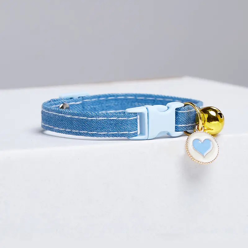 Cute Polka Dot Pet Cat Small Dog Collar