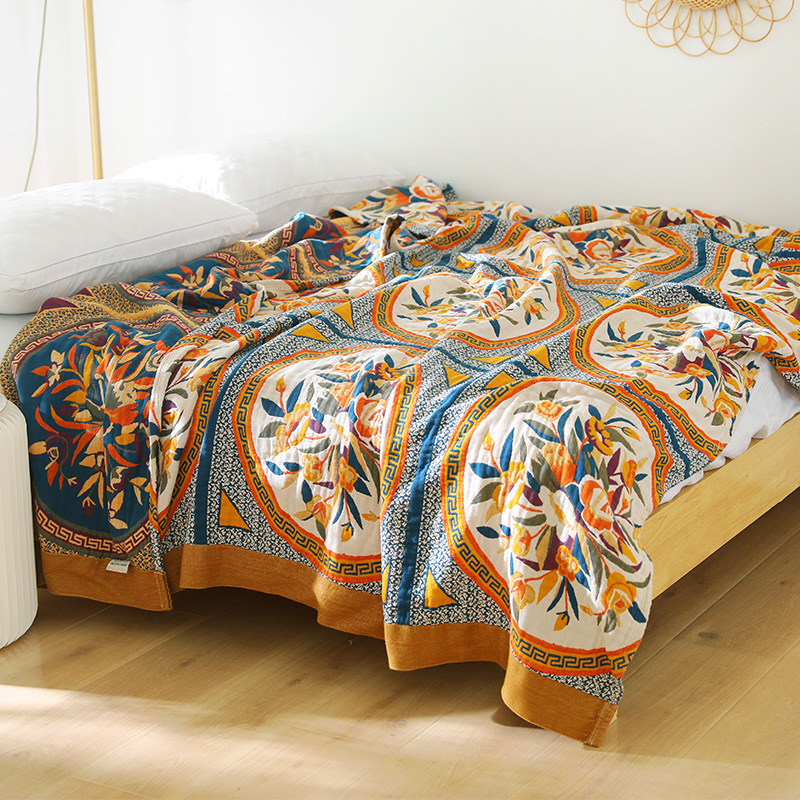 Cotton Five-layer Gauze Towelling Quilt Cotton Double