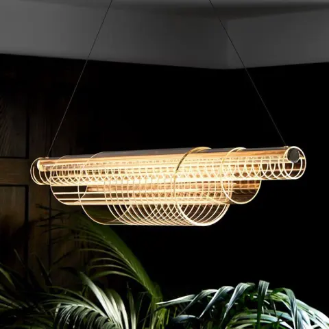 Light and Luxurious Art of Restaurant Bar Pendant