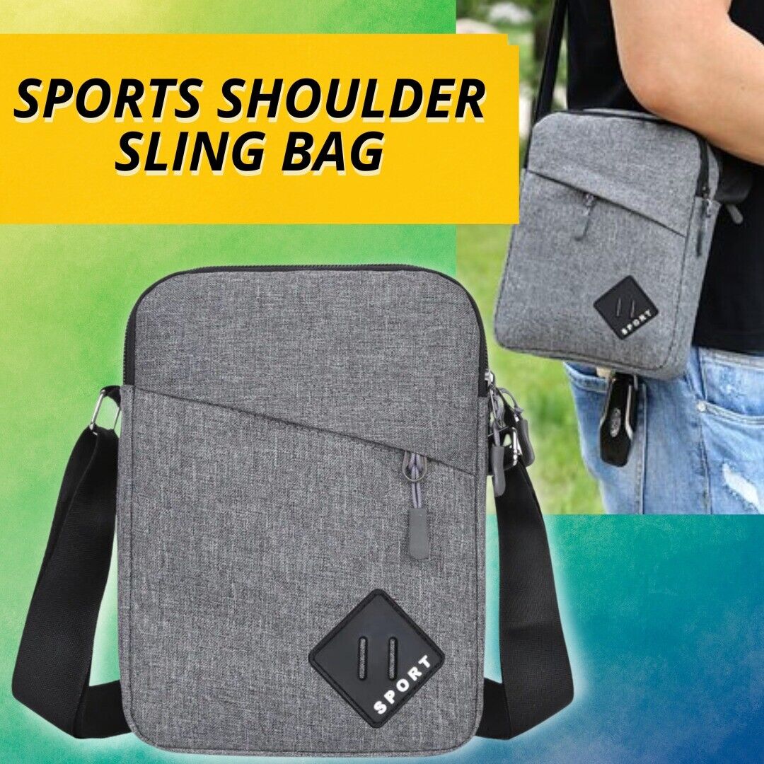 Men's Crossbody Messenger Bag Backpack Shoulder Purse. we ship only inside the US, USPS First Class Package 2 Day Handling , 2-5 Day Shipping. Fashion Casual Messenger Bag Day Pack Cross Body Travel Sport Shoulder Backpack for Men & Women by KTATMARKETING