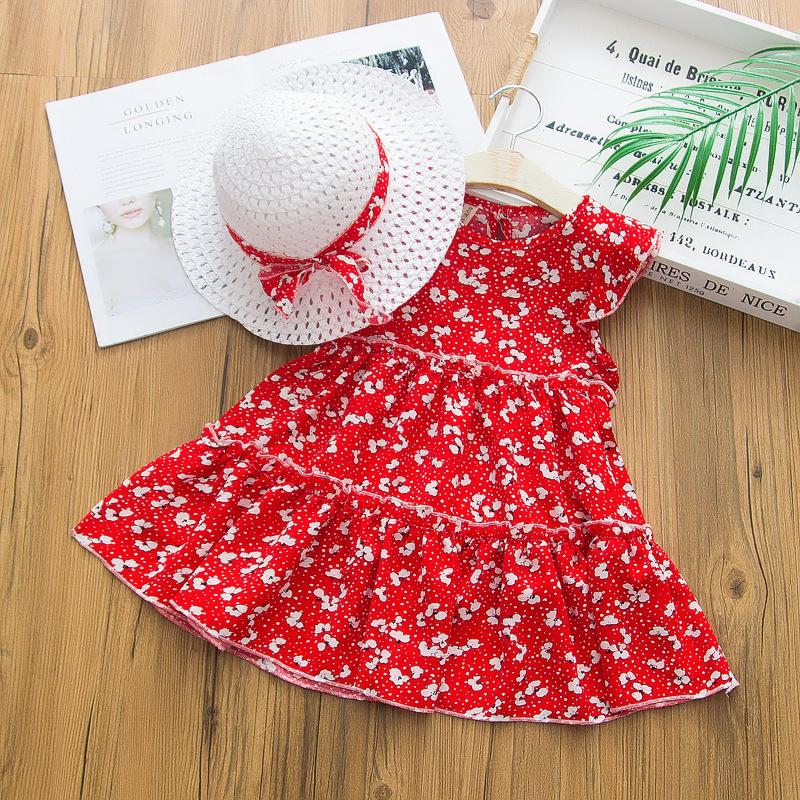 Title 5, Summer Dress Korean Style Fashion Send Straw Ha...