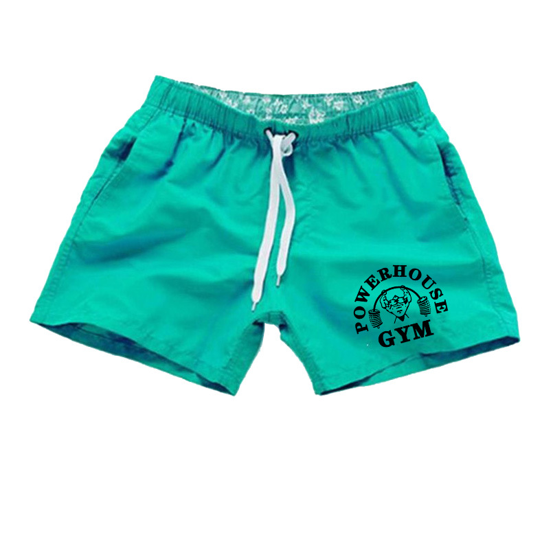 Title 17, Herenmode strandzwemshort met eenvoudige print