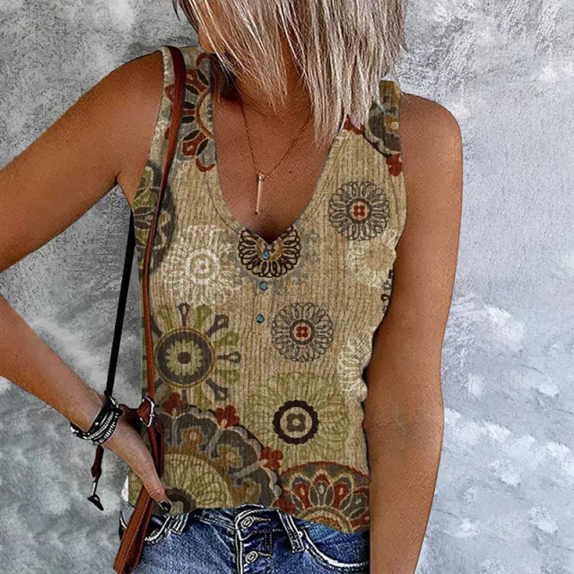 Fashion Ladies Sleeveless V Neck Vest Light Green - Shop at LoveMi