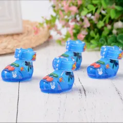 Fashionable Soft-soled Non-slip And Breathable Shoes For Pet Dogs - Blue - View 1