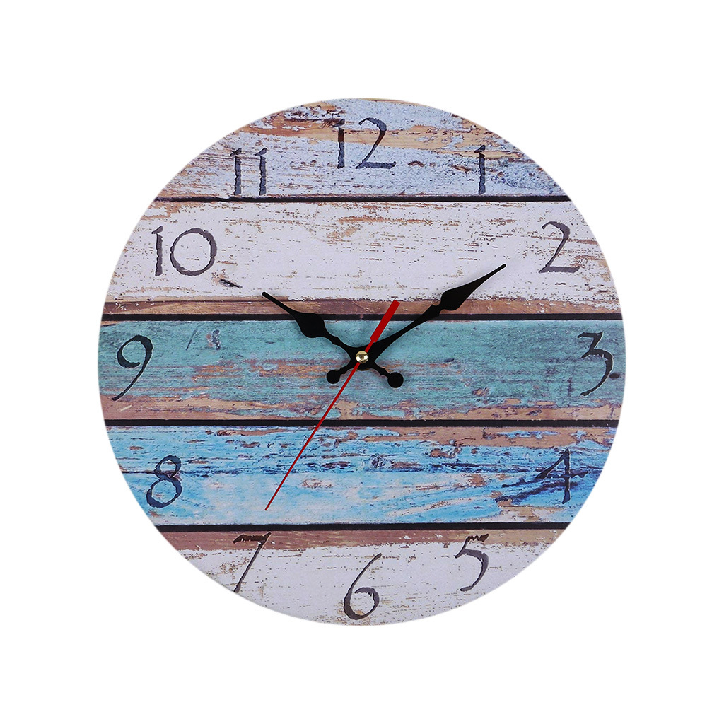 Round Wall Clock, Silent Movement