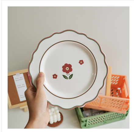 Small flower plate