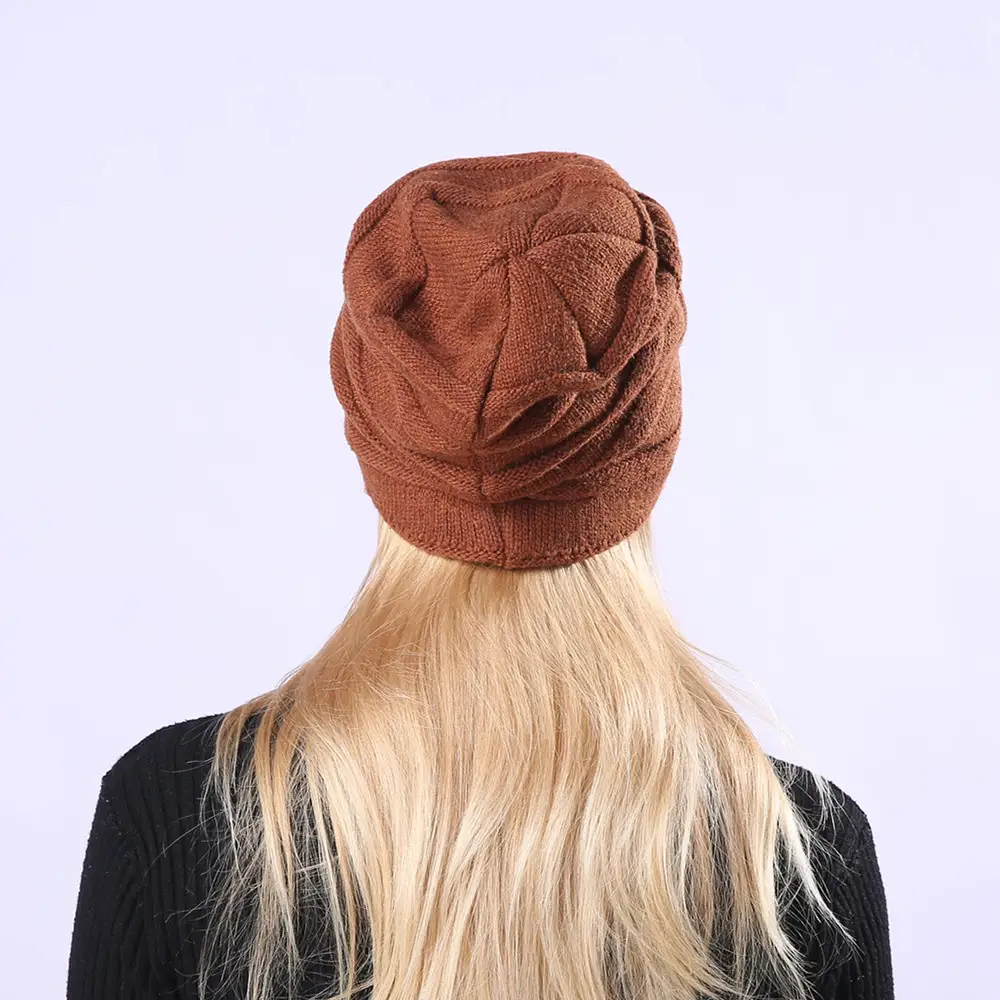 European And American Winter Ear Protection Letter Label Windproof Hat