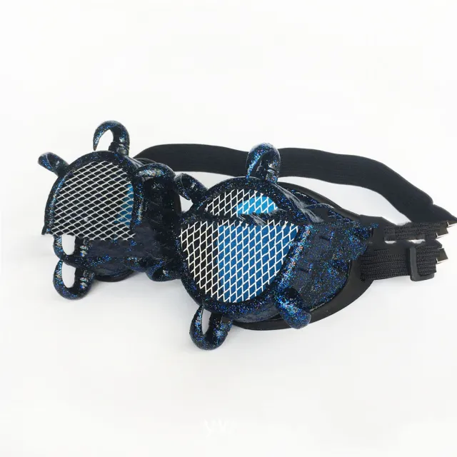 Vintage Goggles Goggles Paw Decoration Blue - Shop at LoveMi