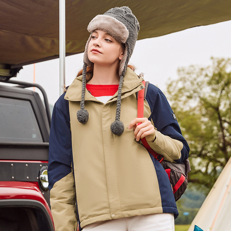 Outdoor Warm And Windproof Large Size Jacket