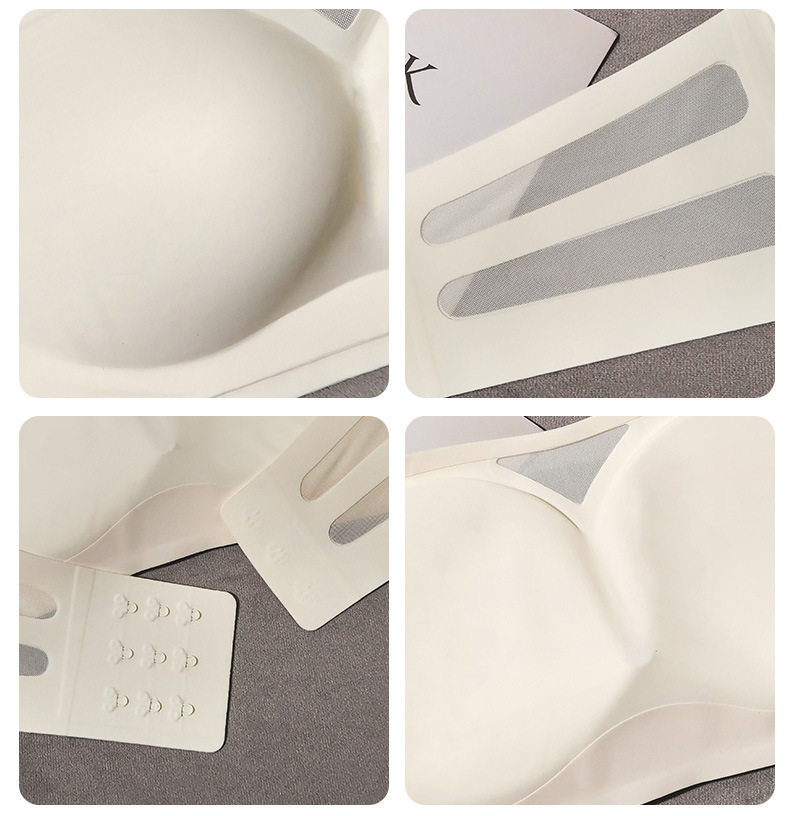 Title 3, Seamless Push Up Non-slip Strapless Bra Tube Top