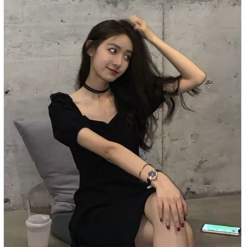 Retro First Love Design Temperament Dress Women's Summer