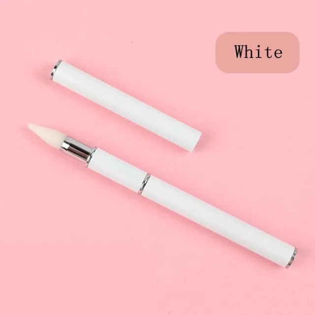 Double Head Nail Point Drill Pen Crayon DIY S White - Shop at LoveMi