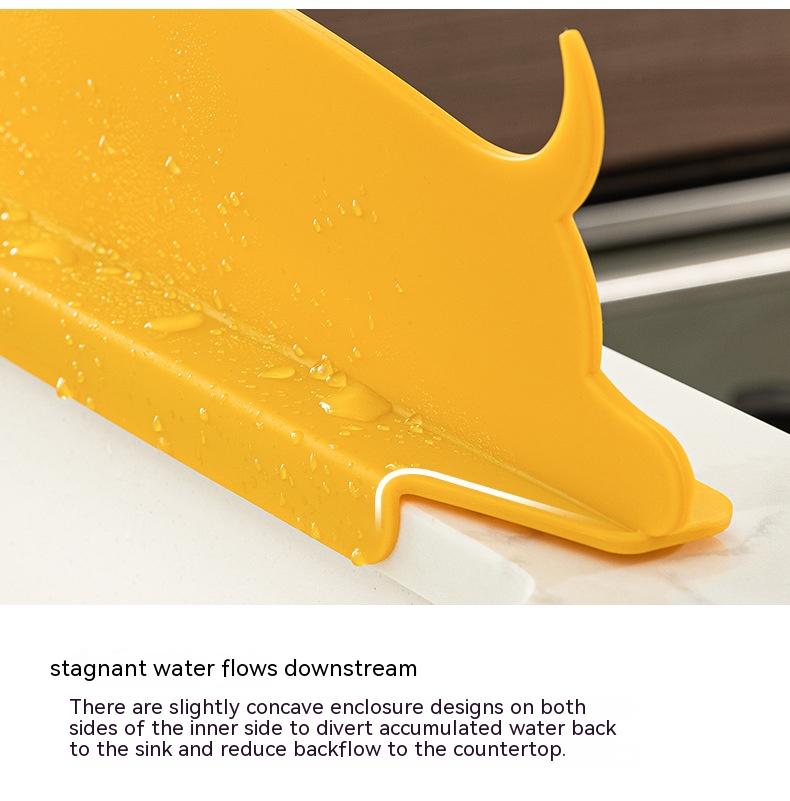 Sausage Dog Kitchen Splash-proof Water Water Stop Sheet Suction Cup