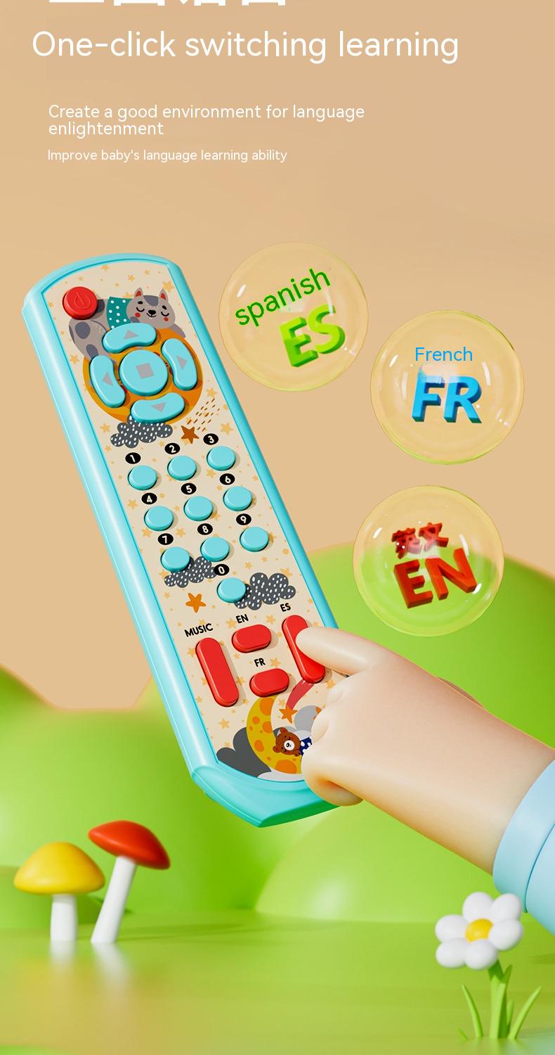 Title 8, Simulation TV Remote Control Early Learning Mac...