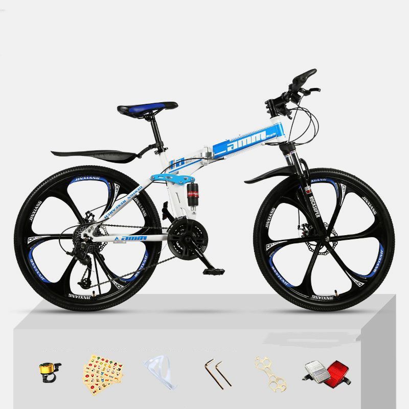 Dual Shock Absorbing Off-road Variable Speed Racing Male And Female Student Bike - Picture 11 of 13