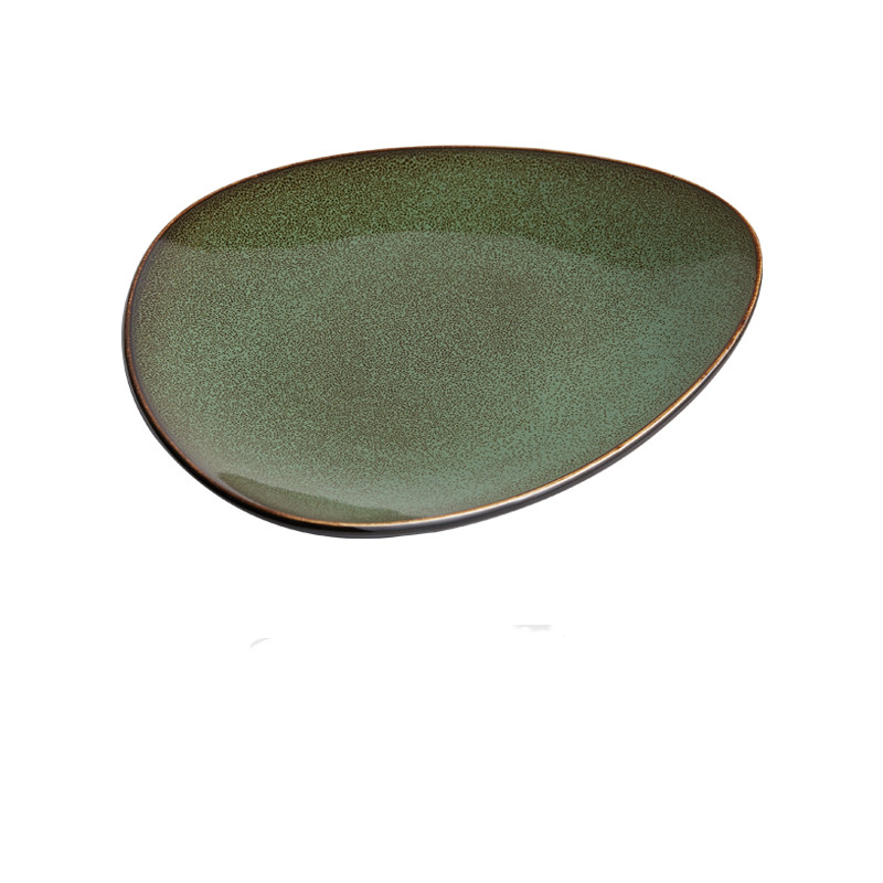 AS Olive Triangle Plate