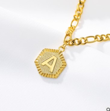 26 Alphabet Letter Anklet Gold Color Foot Chain Bracelet