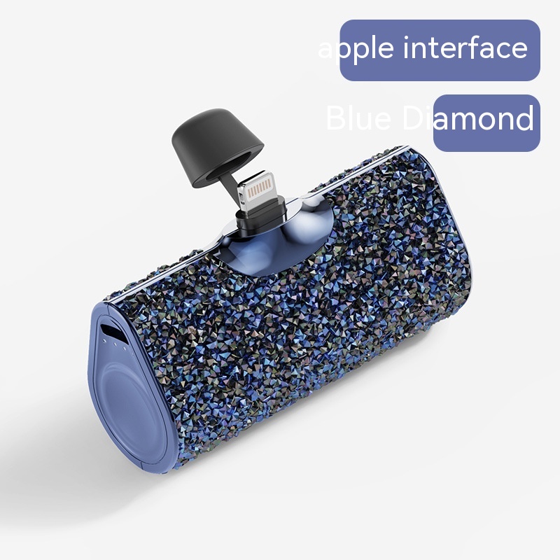 Blue Diamond Apple Interface